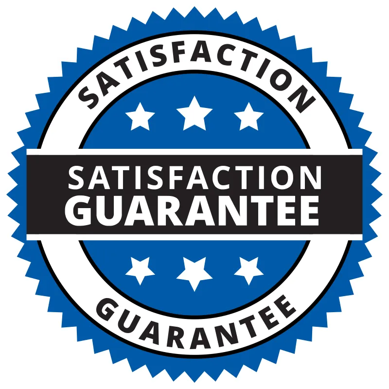 satisfaction guarantee badge