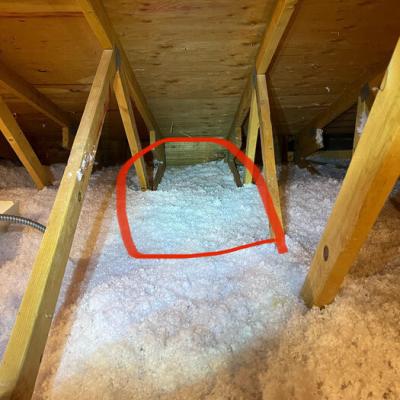 inadequate attic insulation
